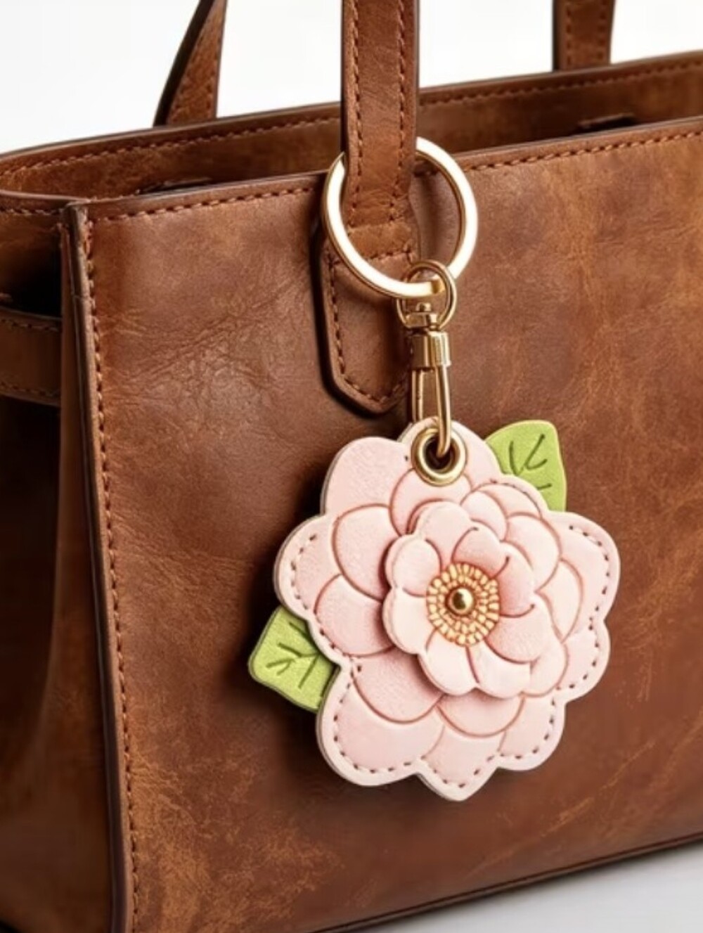 Flower Airtag/ Tracker Holder Bag Charm/ Keychain NEW